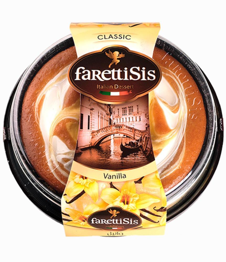 کیک وانیلی فارتتی سیس faRettiSis - کیک وانیلی فارتتی سیس faRettiSis